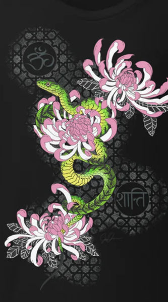 Sacred Garden Devi Leggings - Monochrome